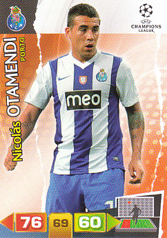 Nicolas Otamendi FC Porto 2011/12 Panini Adrenalyn XL CL #214
